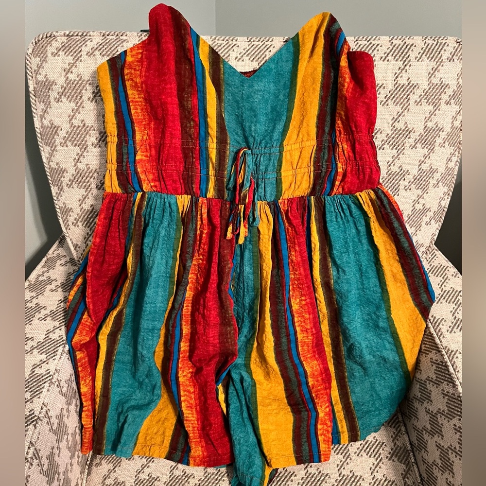 Striped Cider romper
